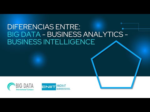 Diferencias entre el Big Data, Business Analytics y Business Intelligence 🤨