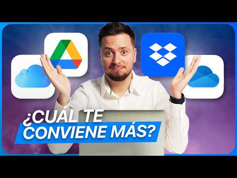 ¿Cuál es la MEJOR NUBE de almacenamiento? iCloud vs Google Drive vs Dropbox vs OneDrive